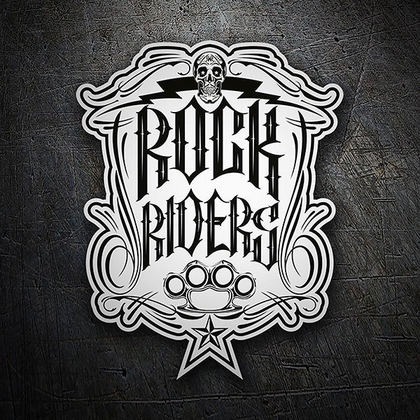 Adesivi per Auto e Moto: Rock Riders