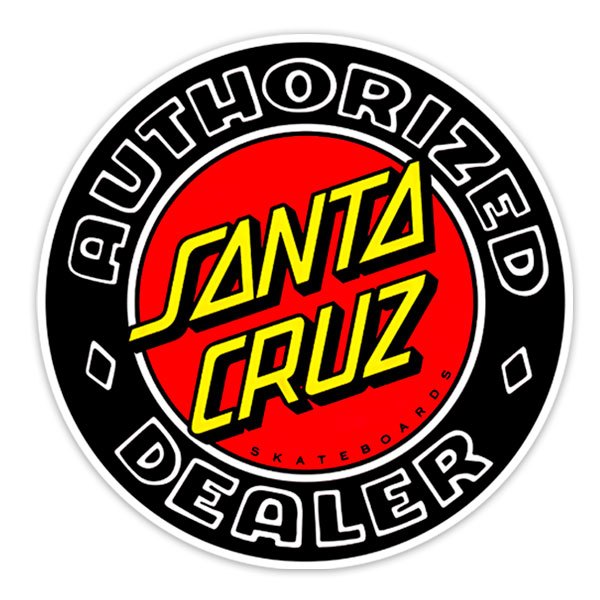 Adesivi per Auto e Moto: Santa Cruz Authorized Dealer