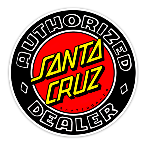Adesivi per Auto e Moto: Santa Cruz Authorized Dealer 0