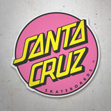 Adesivi per Auto e Moto: Santa Cruz Rosa 3