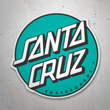 Adesivi per Auto e Moto: Santa Cruz Verde Menta 3