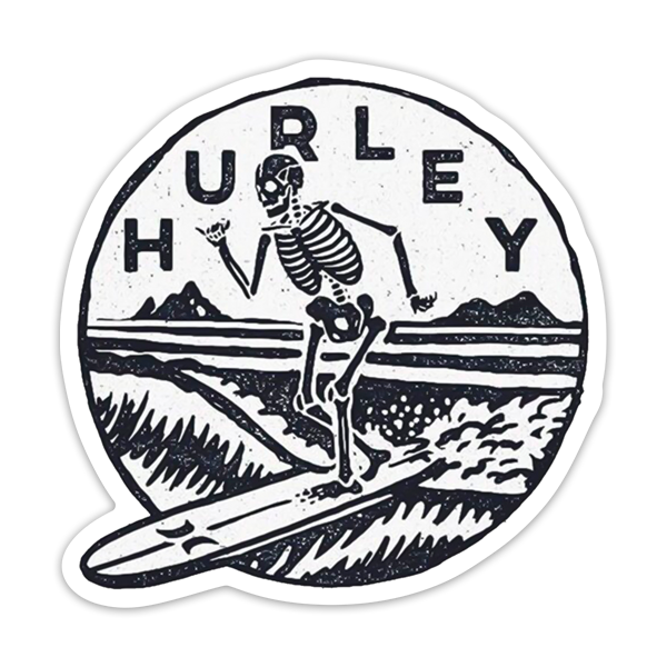 Adesivi per Auto e Moto: Surf Hurley