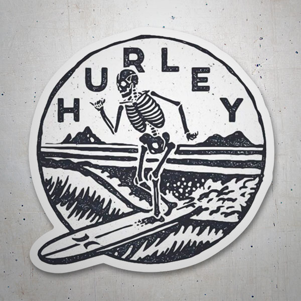 Adesivi per Auto e Moto: Surf Hurley