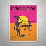 Adesivi per Auto e Moto: Surf Endless Summer 3