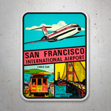 Adesivi per Auto e Moto: San Francisco International Airport 3