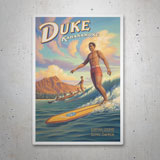 Adesivi per Auto e Moto: Duke Kahanamoku 3