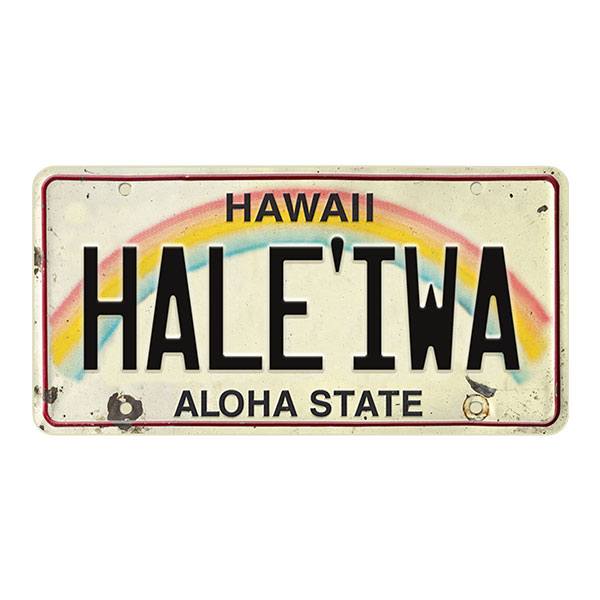 Adesivi per Auto e Moto: Haleiwa Aloha State