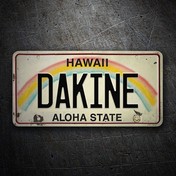 Adesivi per Auto e Moto: Dakine Aloha State 1