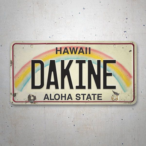 Adesivi per Auto e Moto: Dakine Aloha State