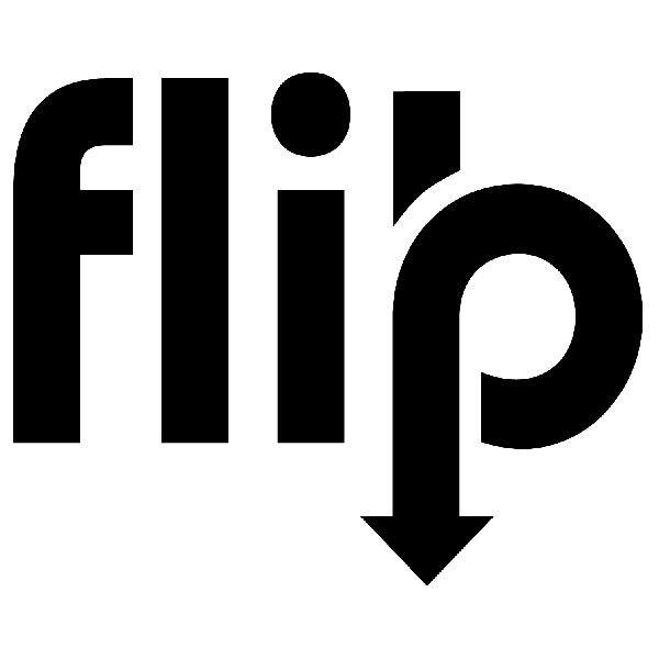 Adesivi per Auto e Moto: Flip freccia