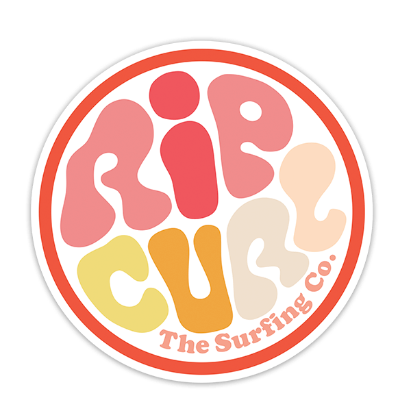 Adesivi per Auto e Moto: Rip Curl The Surfing Co
