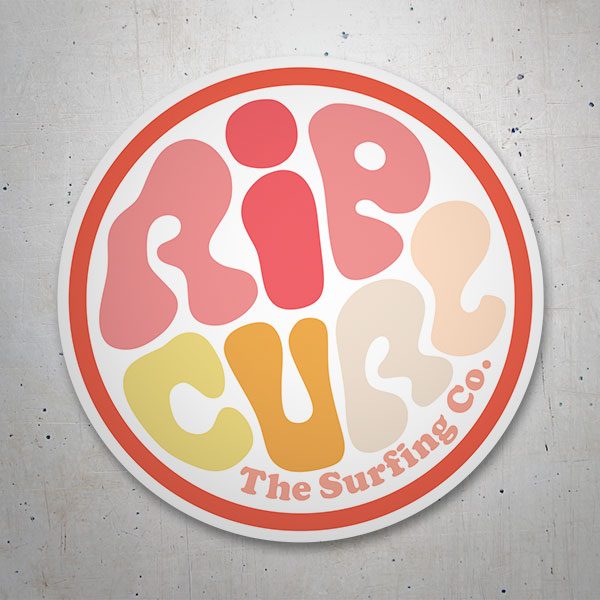 Adesivi per Auto e Moto: Rip Curl The Surfing Co