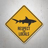 Adesivi per Auto e Moto: Respect the Locals 3