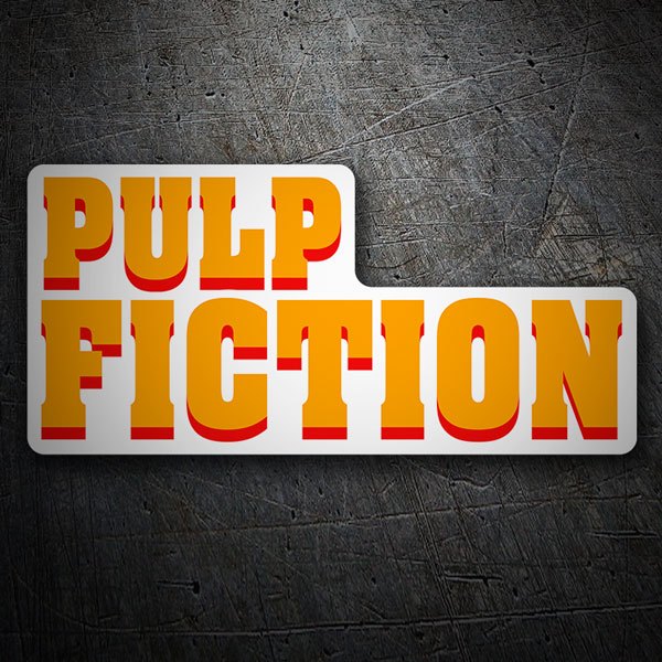 Adesivi per Auto e Moto: Pulp Fiction Film 1