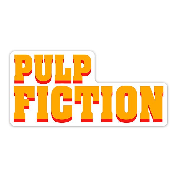 Adesivi per Auto e Moto: Pulp Fiction Film