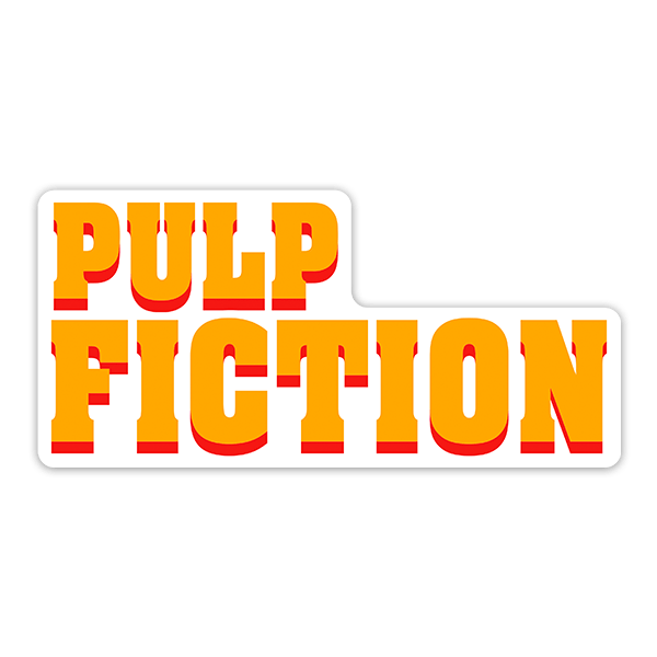 Adesivi per Auto e Moto: Pulp Fiction Film