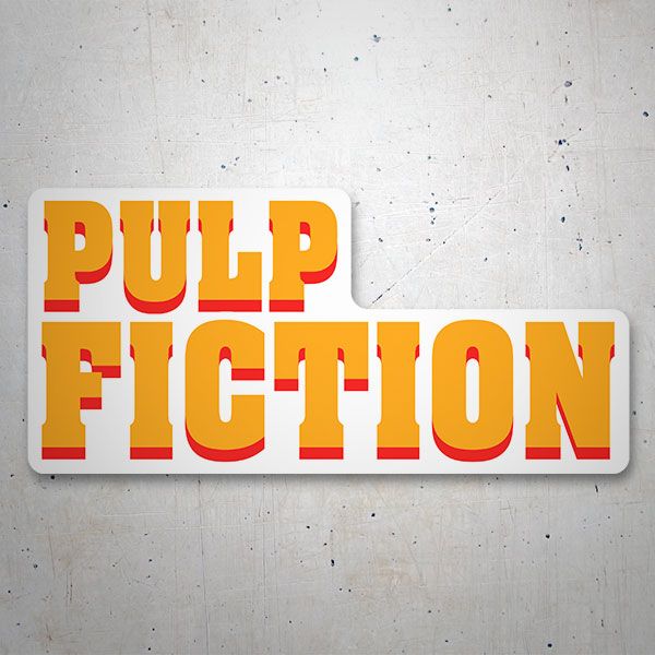 Adesivi per Auto e Moto: Pulp Fiction Film