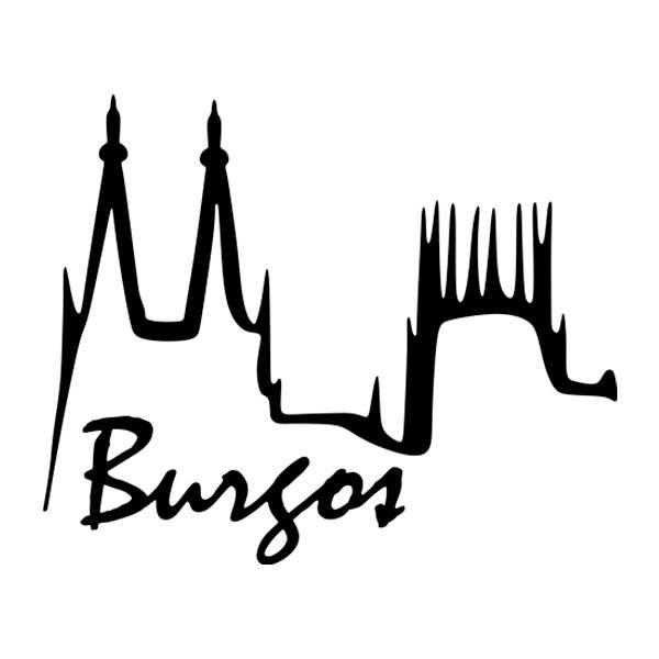 Adesivi per Auto e Moto: Cattedrale di Burgos