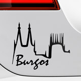 Adesivi per Auto e Moto: Cattedrale di Burgos 3