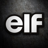 Adesivi per Auto e Moto: Olio Elf 4