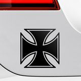 Adesivi per Auto e Moto: Croce di Ferro 3