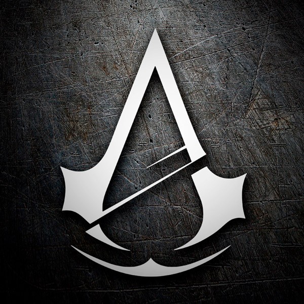 Adesivi per Auto e Moto: Emblema di Assassins Creed