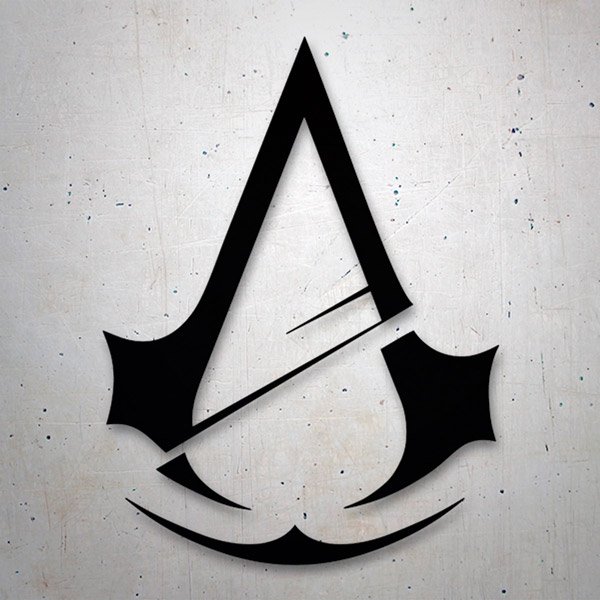 Adesivi per Auto e Moto: Emblema di Assassins Creed