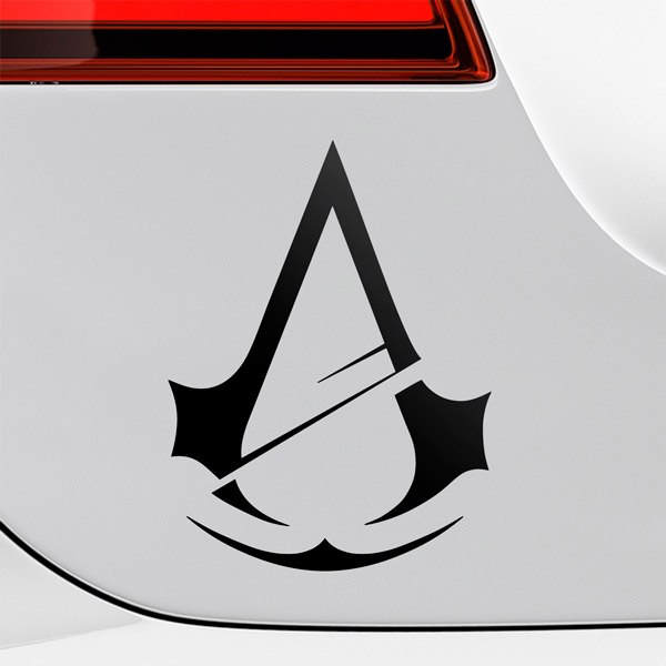 Adesivi per Auto e Moto: Emblema di Assassins Creed