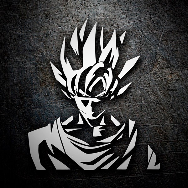Adesivi per Bambini: Dragon Ball Son Goku ombre