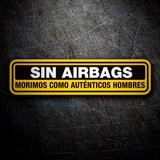 Adesivi per Auto e Moto: Nessun airbag 4