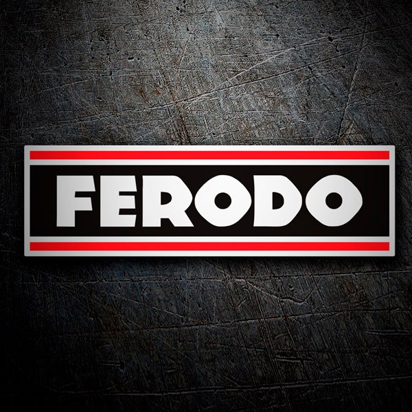 Adesivi per Auto e Moto: Ferodo Logo