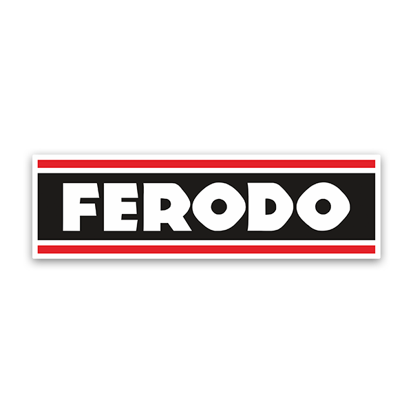 Adesivi per Auto e Moto: Ferodo Logo