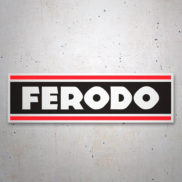 Adesivi per Auto e Moto: Ferodo Logo