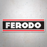 Adesivi per Auto e Moto: Ferodo Logo 3