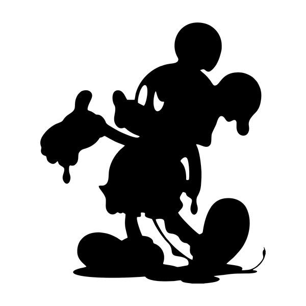 Adesivi per Auto e Moto: Mickey Mouse Maculato