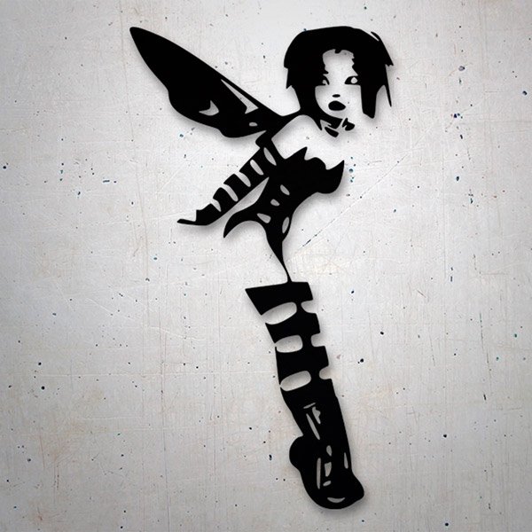 Adesivi per Auto e Moto: Campanellino in Volo