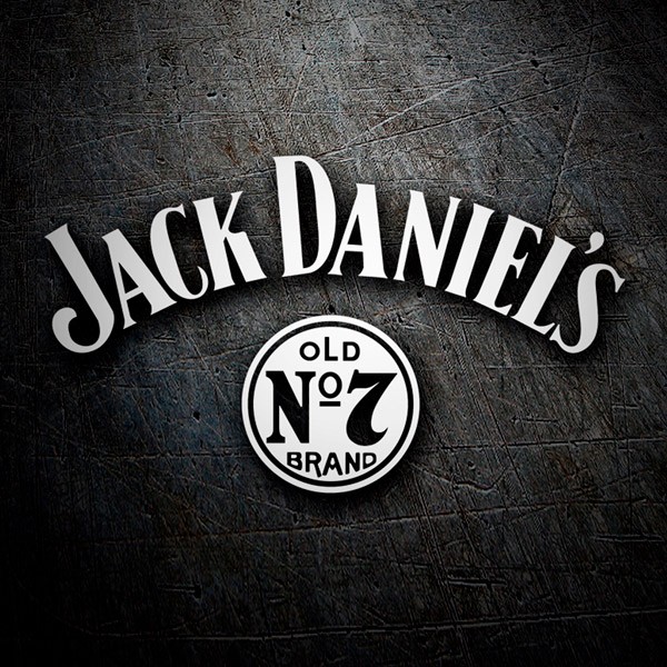 Adesivi per Auto e Moto: Jack Daniel´s nº7