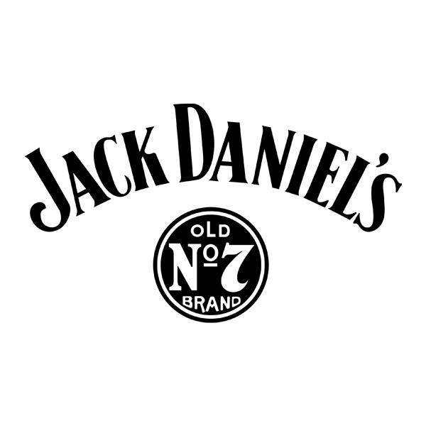 Adesivi per Auto e Moto: Jack Daniel´s nº7