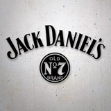 Adesivi per Auto e Moto: Jack Daniel´s nº7