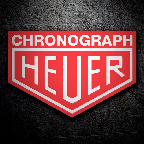 Adesivi per Auto e Moto: Heuer Chronograph