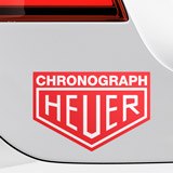 Adesivi per Auto e Moto: Heuer Chronograph 4