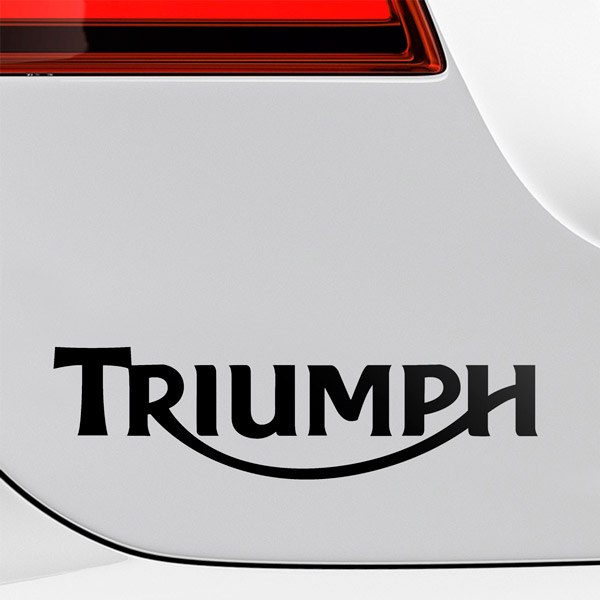 Adesivi per Auto e Moto: Emblema Triumph