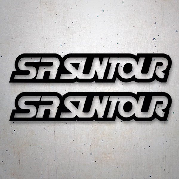 Adesivi per Auto e Moto: Set 2X Sr Suntour
