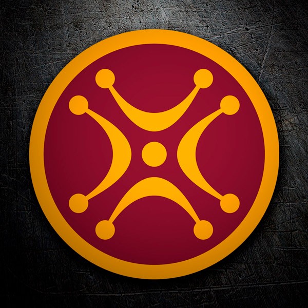 Adesivi per Auto e Moto: Emblema del L&agrave;baro Cantabro