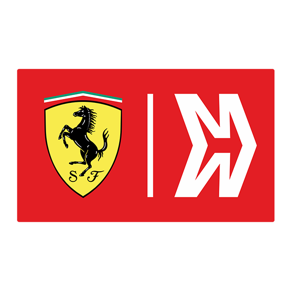 Adesivi per Auto e Moto: Squadra Ferrari