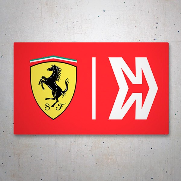 Adesivi per Auto e Moto: Escudo Ferrari con Cavallino Rampante