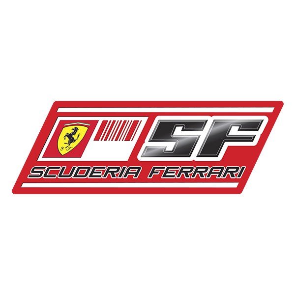 Adesivi per Auto e Moto: Scuderia Ferrari