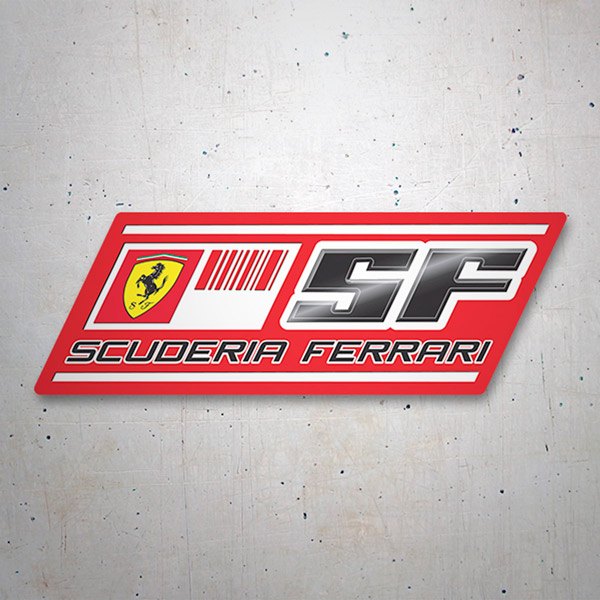 Adesivi per Auto e Moto: Scuderia Ferrari