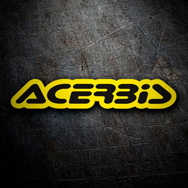 Adesivi per Auto e Moto: Logo Acerbis