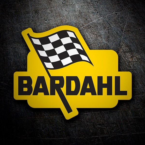 Bardahl con bandiera a scacchi 1/2